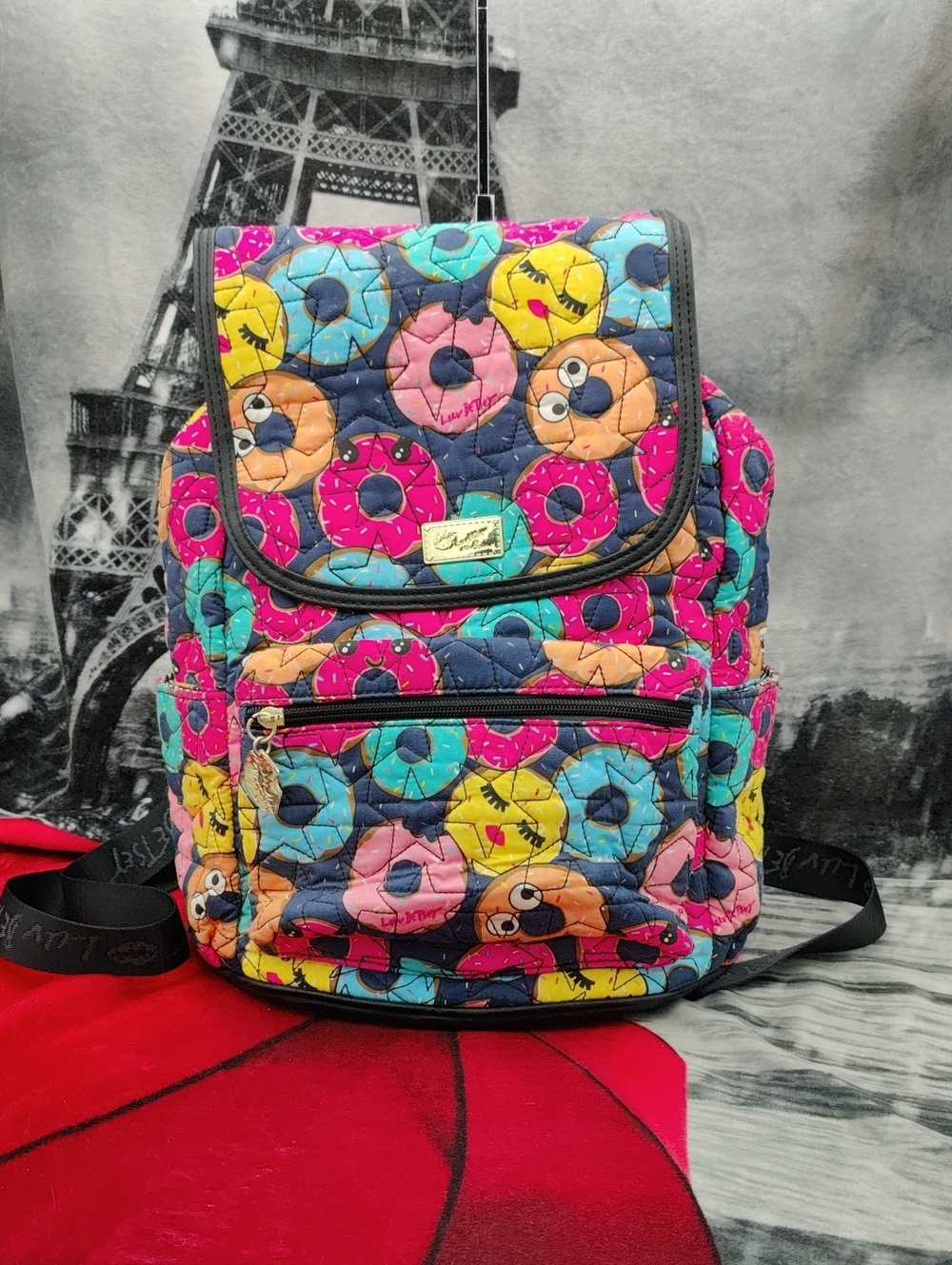 Betsey Johnson Donut Backpack
